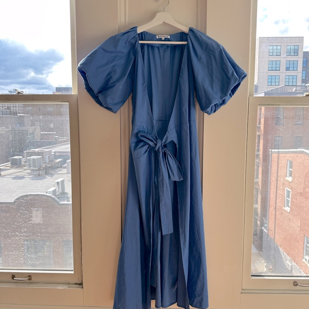 Reformation Blue Dress For Women